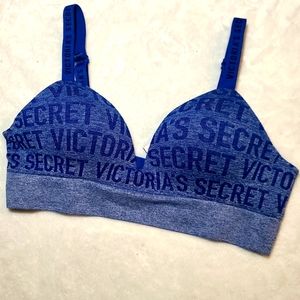 Victoria's Secret padded blue bra